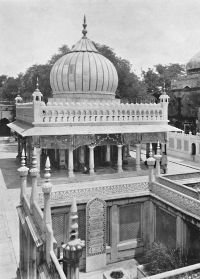 Delhi. - Tombs of Nizam-ud-Din & Princess Jahanara, c1910 by Unbekannt
