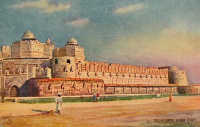 Delhi Gate, Agra Fort by Unbekannt