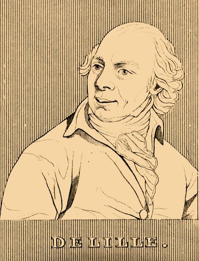 Delille, 1738-1813 by Unbekannt