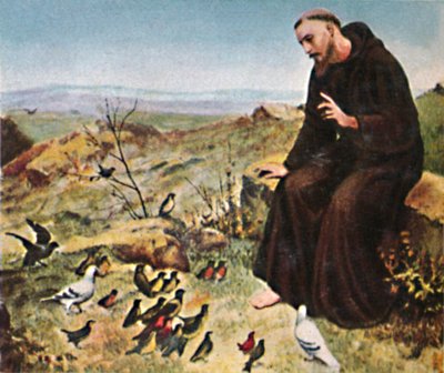 Saint Francis of Assisi by Unbekannt