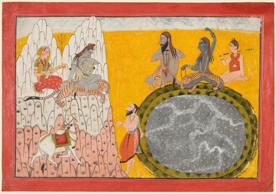 Descent of the Ganges by Unbekannt