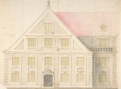 Design for a House Façade by Unbekannt