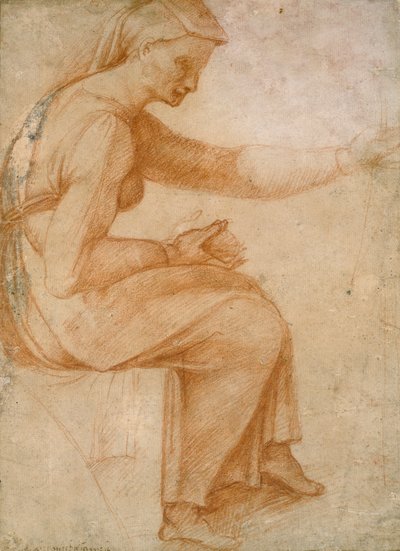 Detail from the Sistine Ceiling, 1508-1512 by Unbekannt