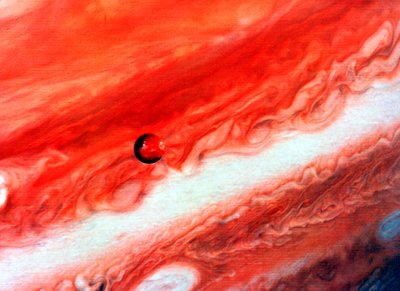 Detail of Jupiter and Its Inner Satellite Io by Unbekannt