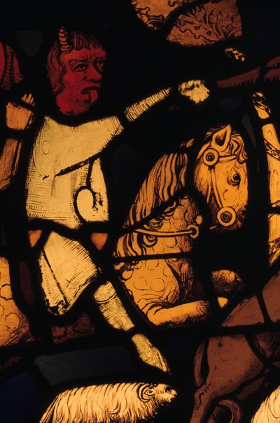 Devil on a Horse (detail) by Unbekannt