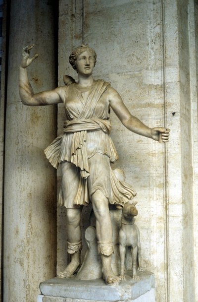 Diana Artemis, goddess of hunting by Unbekannt