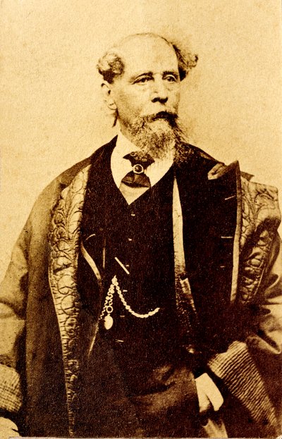Dickens Carte de Visite by Unbekannt