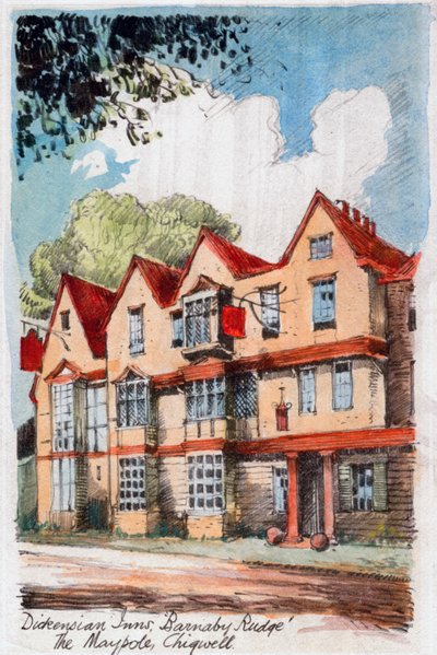 Dickensian Inns, Barnaby Rudge, the Maypole, Chigwell by Unbekannt