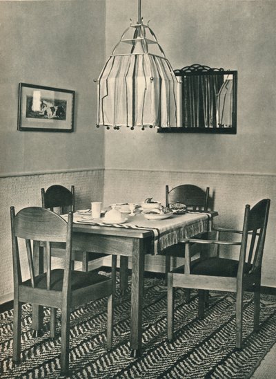 Dining-Table and Chairs designed by Willem Penaat, 1928 by Unbekannt