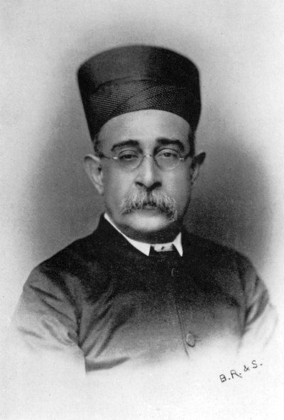 Dinshaw Edulji Wacha, Parsi Indian Politician by Unbekannt