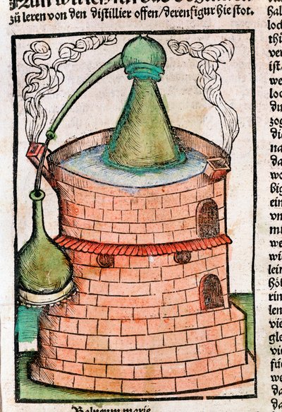 Distillation, 1500 by Unbekannt