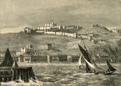 Dover, from the Sea by Unbekannt