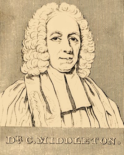 Dr. C. Middleton, 1683-1750, 1830 by Unbekannt