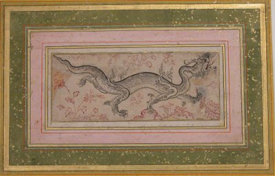 Dragon in a Landscape by Unbekannt