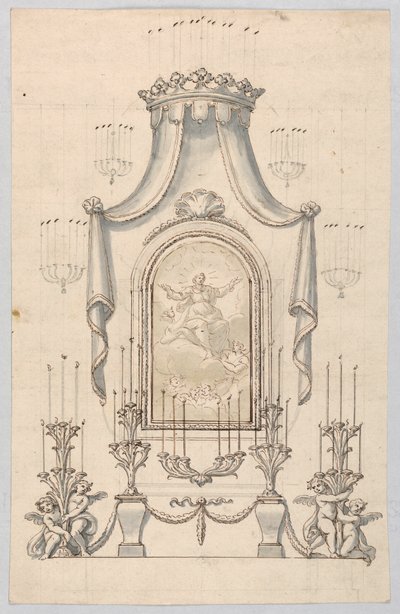 Drawing (Italy), ca. 1775 by Unbekannt