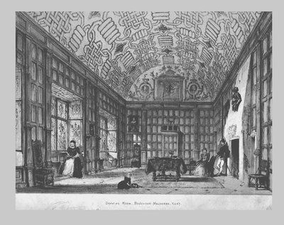 Drawing Room, Boughton-Malherbe, Kent by Unbekannt