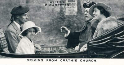 Driving from Crathie Church, 1935 by Unbekannt