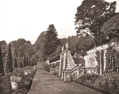 Drummond Castle gardens, Perthshire, Scotland, 1894 by Unbekannt