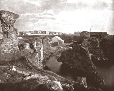 Dunbar Castle, East Lothian, Scotland by Unbekannt