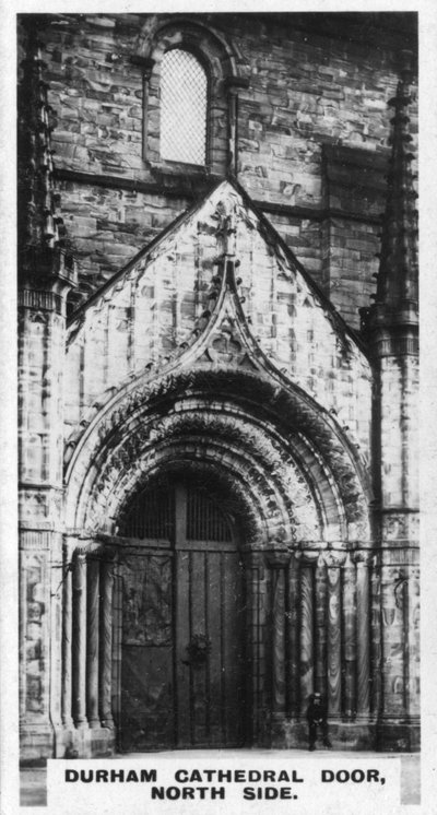 Durham Cathedral Door, North Side, c1920s by Unbekannt