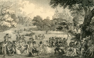 Easter Monday in Greenwich Park by Unbekannt