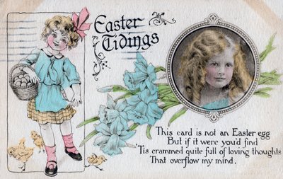 Easter Tidings, Greetings Card by Unbekannt