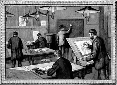 Ecole des Ponts-et-Chaussees, Paris by Unbekannt