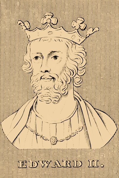 Edward II, 1284-1327 by Unbekannt