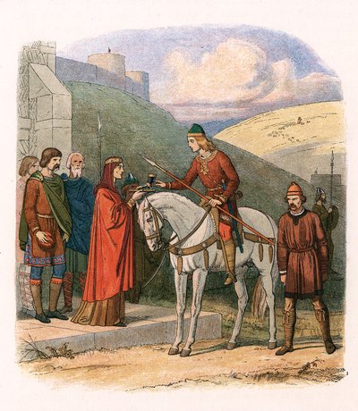Edward the Martyr, 10th Century English King, c1860 by Unbekannt