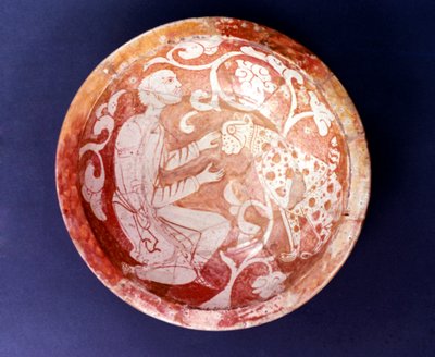 Egyptian Ceramic Bowl by Unbekannt