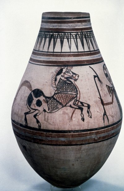 Egyptian Vase by Unbekannt