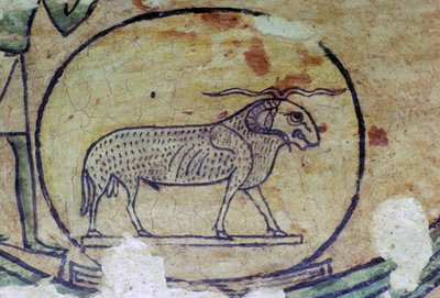 Egyptian Painting of Amon as a Ram by Unbekannt