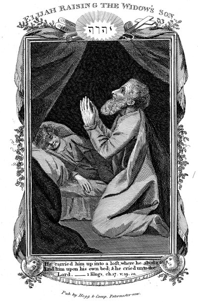 Elijah raising the widow