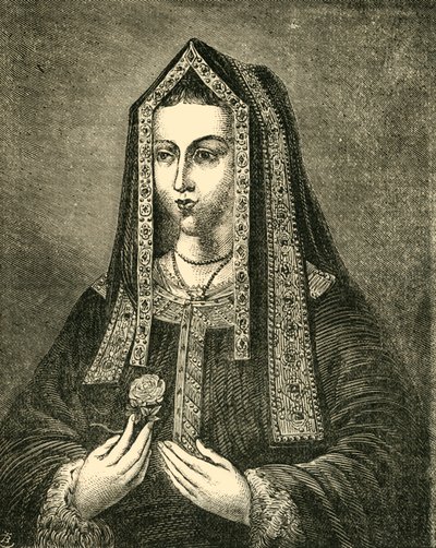 Elizabeth, Wife of Henry VII by Unbekannt