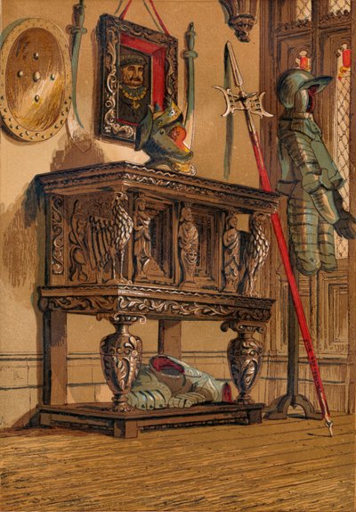 Elizabethan Sideboard or Court Cupboard by Unbekannt
