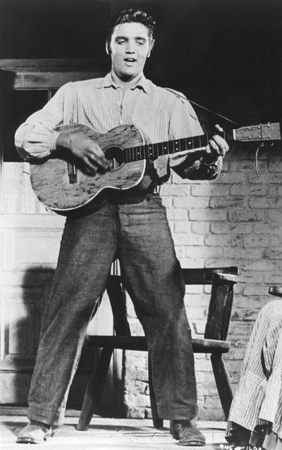 Elvis Presley, American singer and actor, 1950s by Unbekannt