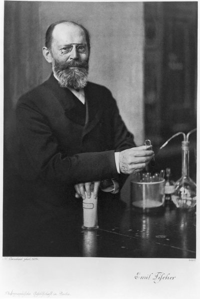 Emil Fischer, German Organic Chemist, 1904 by Unbekannt