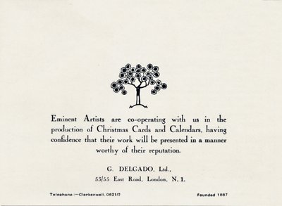 Eminent Artists - G Delgado, Ltd., 1935 by Unbekannt