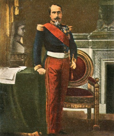 Emperor Napoleon III by Unbekannt