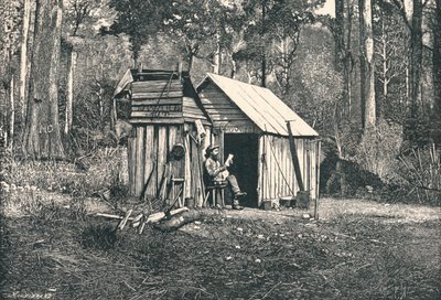 Encampment of Australian Squatters, 1896 by Unbekannt
