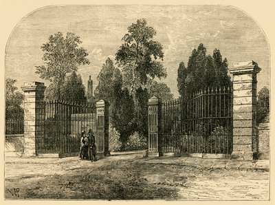 Entrance to Brompton Cemetery by Unbekannt