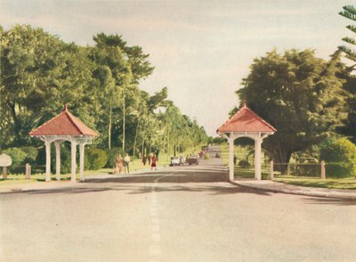 Entrance to Kings Park, c1947 by Unbekannt