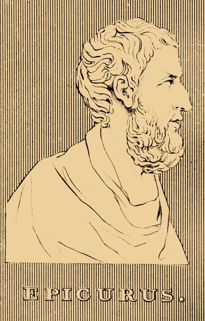 Epicurus, 341-270 BC by Unbekannt