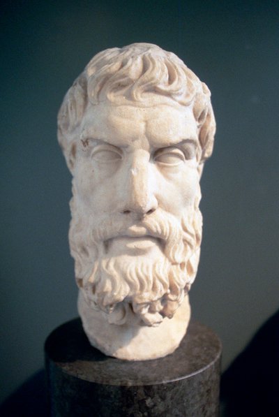 Epicurus, Ancient Greek Philosopher by Unbekannt