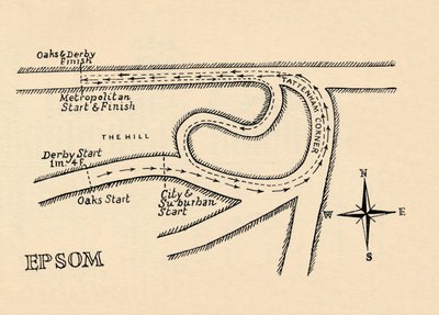 Epsom Race Course by Unbekannt