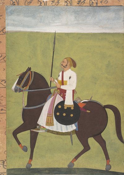 Equestrian Portrait of a Nobleman by Unbekannt