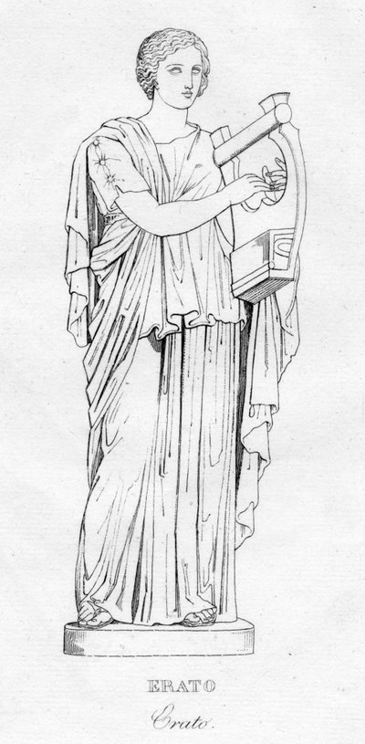 Erato, c1850 by Unbekannt