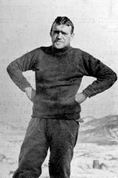 Ernest Shackleton, British Explorer, Antarctica by Unbekannt