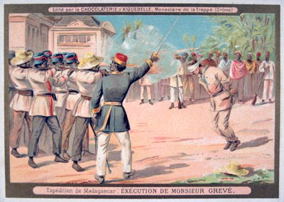 Execution of Monsieur Greve, Madagascar, 1883-1896 by Unbekannt