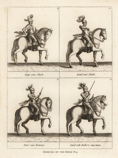 Exercise of the Horse by Unbekannt